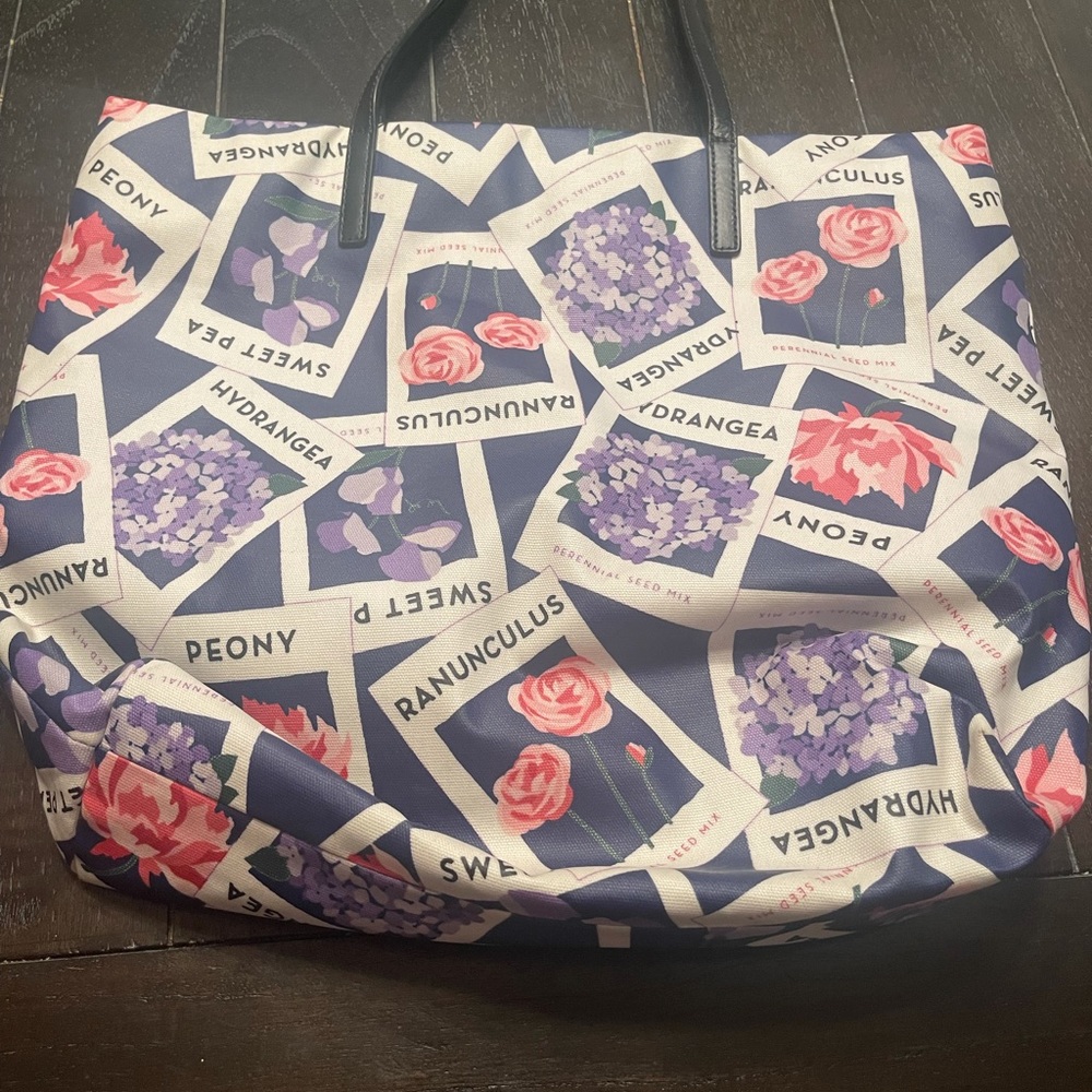Kate Spade seed packet tote